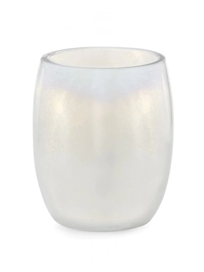 Labrazel Biella Opalescent Glass Tumbler In White Pearl
