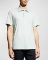 Theory Bron D Polo Shirt In Stratus