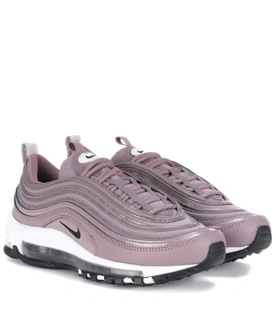 Nike Air Max 97 Leather Sneakers In Viola