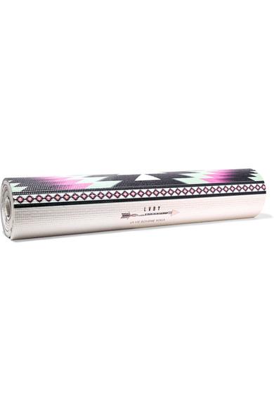 La Vie Boheme Yoga Phoenix Printed Yoga Mat In Black Modesens