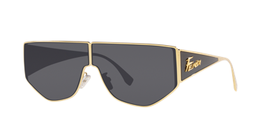 NEW FENDI FE40051U - 32A SHIELD POLARIZED SUNGLASSES Buy Fendi Eyewear Fendi Fe40051U 32A Shield Sunglasses | Pre main image 2