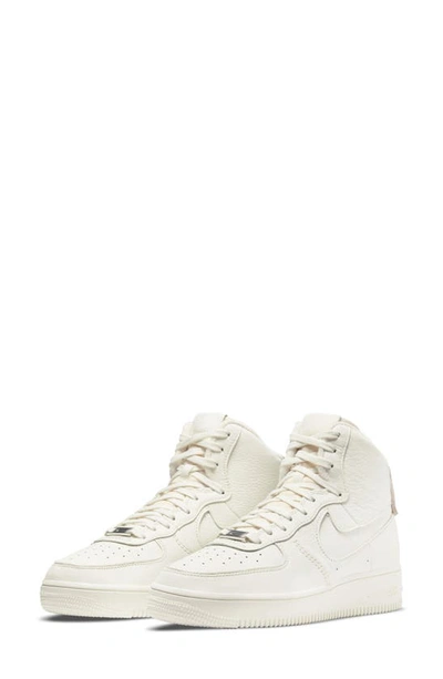 Nike Air Force 1 High Sculpt Sneaker In Sail/ Sail/ Sail