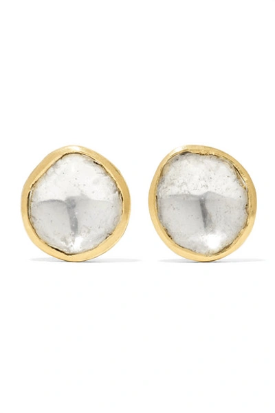 Pippa Small 18-karat Gold Diamond Earrings