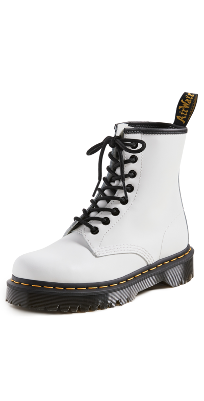 Dr. Martens' 1460 Bex Boots In Weiss
