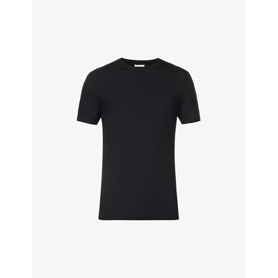 Zimmerli Stretch-modal Pureness T-shirt In Black