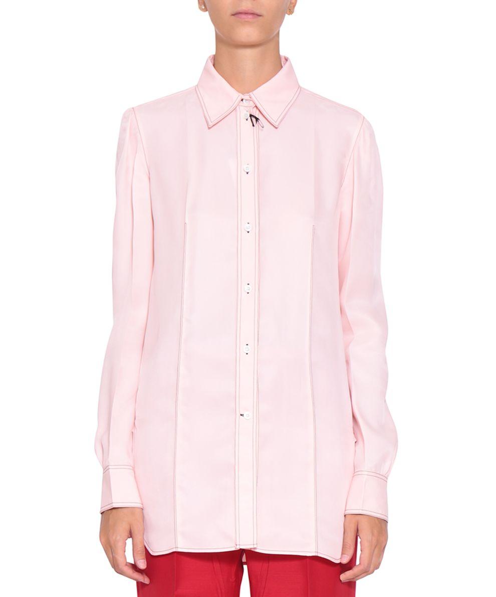 Celine Petal Shirt In Rosa | ModeSens