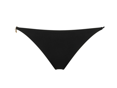 Versace Metal Greek Bikini Bottom In Black