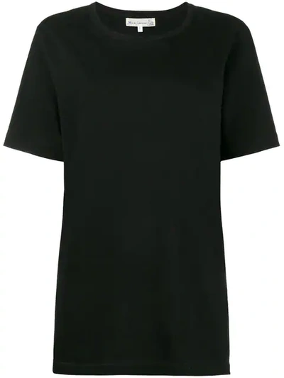 Merz B Schwanen Black Crew Neck T Shirt