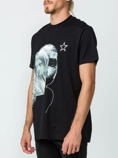 Givenchy Columbian-fit Printed Cotton-jersey T-shirt In Black