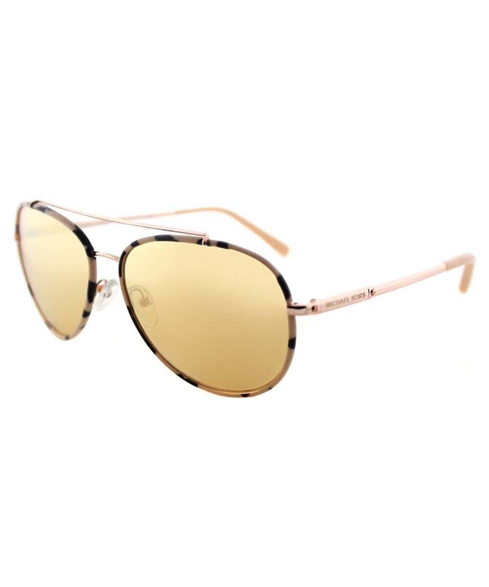 michael kors pink aviator sunglasses