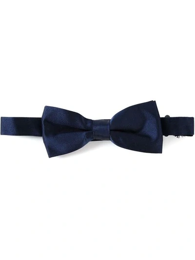 Fefè Glamour Pochette Classic Bow Tie In Blue