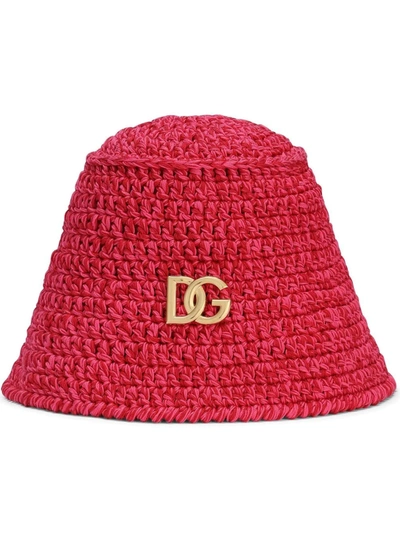 Dolce & Gabbana Dolce E Gabbana Womens Pink Other Materials Hat