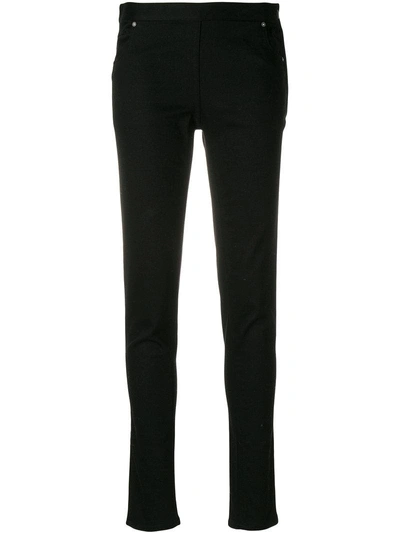 Chalayan Stretch Cropped Trousers In Black