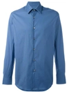 Prada Classic Shirt In Blue