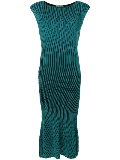 Issey Miyake Striped Dress