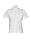 Authentic Original Vintage Style Polo Shirts In White