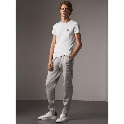 grey burberry sweatpants