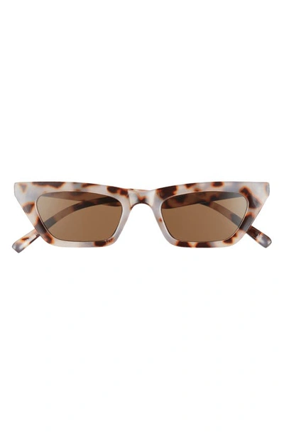 Aire Polaris 49mm Cat Eye Sunglasses In Cookie Tort