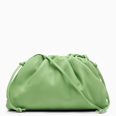 Bottega Veneta Pistachio Mini Pouch Bag In Green