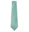 Ferragamo Horse-print Silk Tie In Green