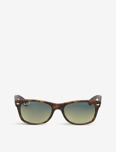 Ray Ban Ray-ban Mens Matte Havana Tortoiseshell Finish Wayfarer Sunglasses Rb2132 52