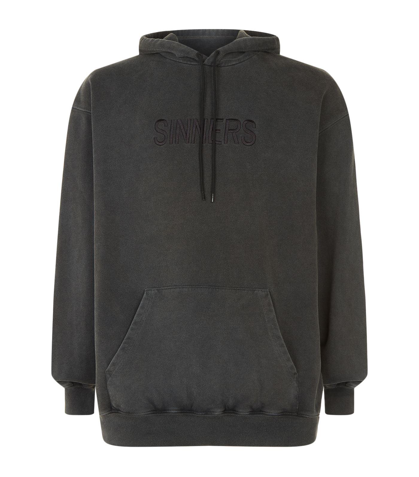 gray balenciaga hoodie