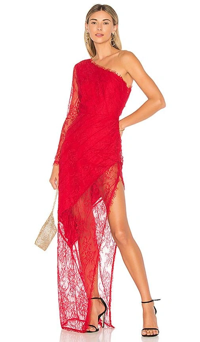 Lovers & Friends X Revolve Yara Gown In Red