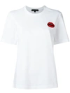 Markus Lupfer Womens White Alex Embroidered Cotton-jersey T-shirt M