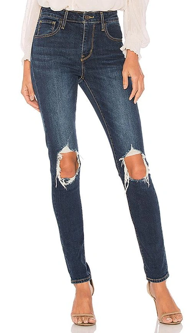 Levi's 721 High Rise Skinny Jeans In Rough Day