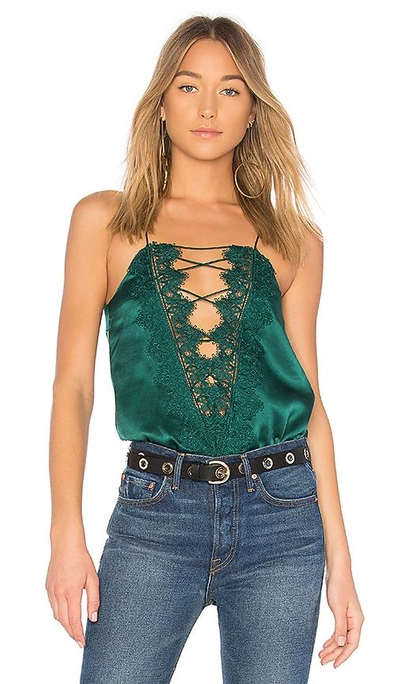 Cami Nyc The Charlie Cami In Dark Green