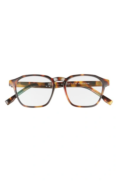 Peepers Off The Grid 53mm Blue Light Blocking Reading Glasses In Tortoise