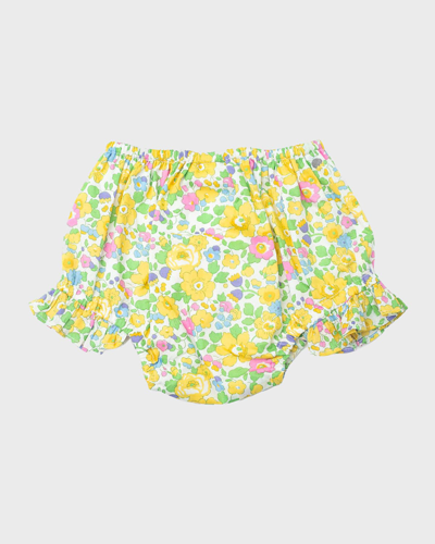 Louelle Kids' Girl's Floral-print Bloomers In Liberty#1 Betsy Y