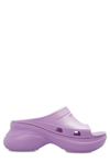 Balenciaga Purple Crocs Edition Pool Slides