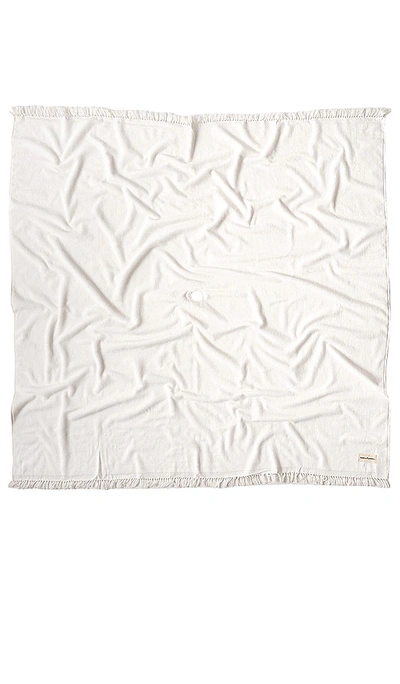 Business & Pleasure Co. Beach Blanket In White