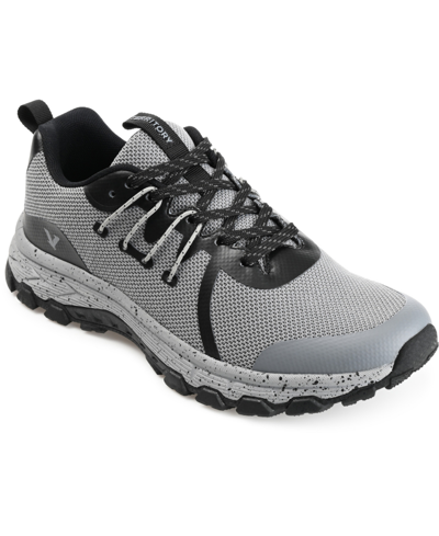 Territory Men's Mohave Knit Trail Sneakers In Gray
