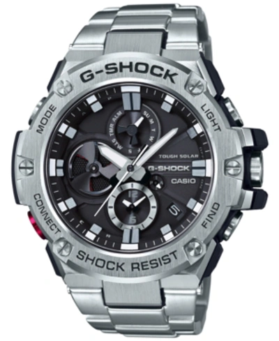 G-shock Men's Stainless Steel Bracelet Watch 53.8mm In Silver