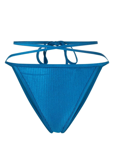 Calvin Klein Hipster Bikini Bottoms Women's Swimsuit In Aegean Blue