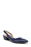 Naturalizer Banks Womens Slingback D'orsay Heels In Blue