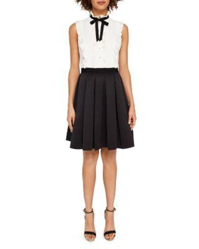Ted baker black tie clearance dress