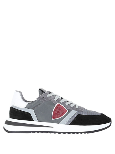 Philippe Model Tropez 2.1 Low Man Sneakers In Grigio/nero