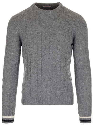 Valentino Crewneck Long In Grey