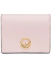 Fendi Bi-fold Wallet In Pink