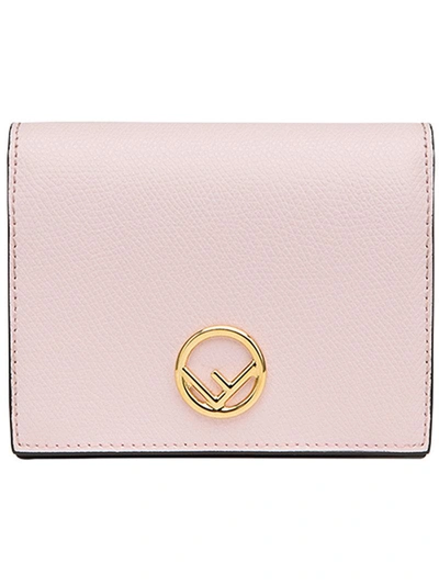 Fendi Bi-fold Wallet In Pink