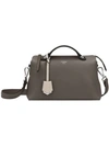 Fendi By The Way Shoulder Bag In Grey