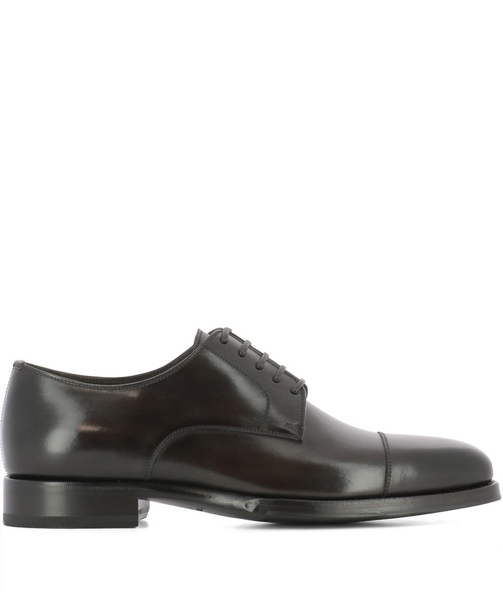 Tom Ford Men's Brown Leather Lace-up Shoes | ModeSens