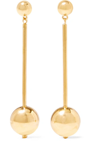 Sophie Buhai Suzanne Long Vermeil Drop Earrings In Gold