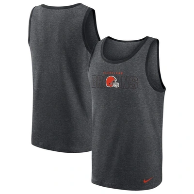 Nike Men's Team (nfl Cleveland Browns) Tank Top In Grey