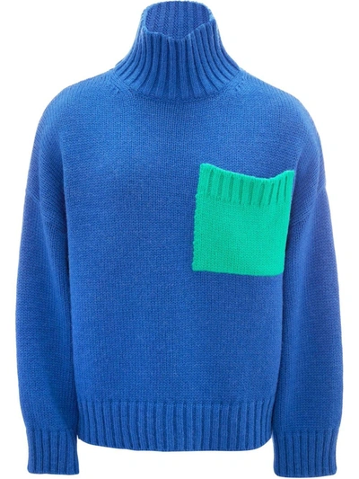 Jw Anderson J.w. Anderson Men's  Blue Other Materials Sweater