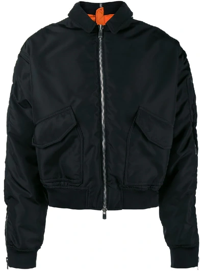 Y/project Multi Zip Bomber Jacket In Black | ModeSens Y/project Multi Zip Bomber Jacket In Black | ModeSens