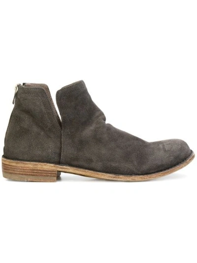 Officine Creative Legrand Boots In Grey